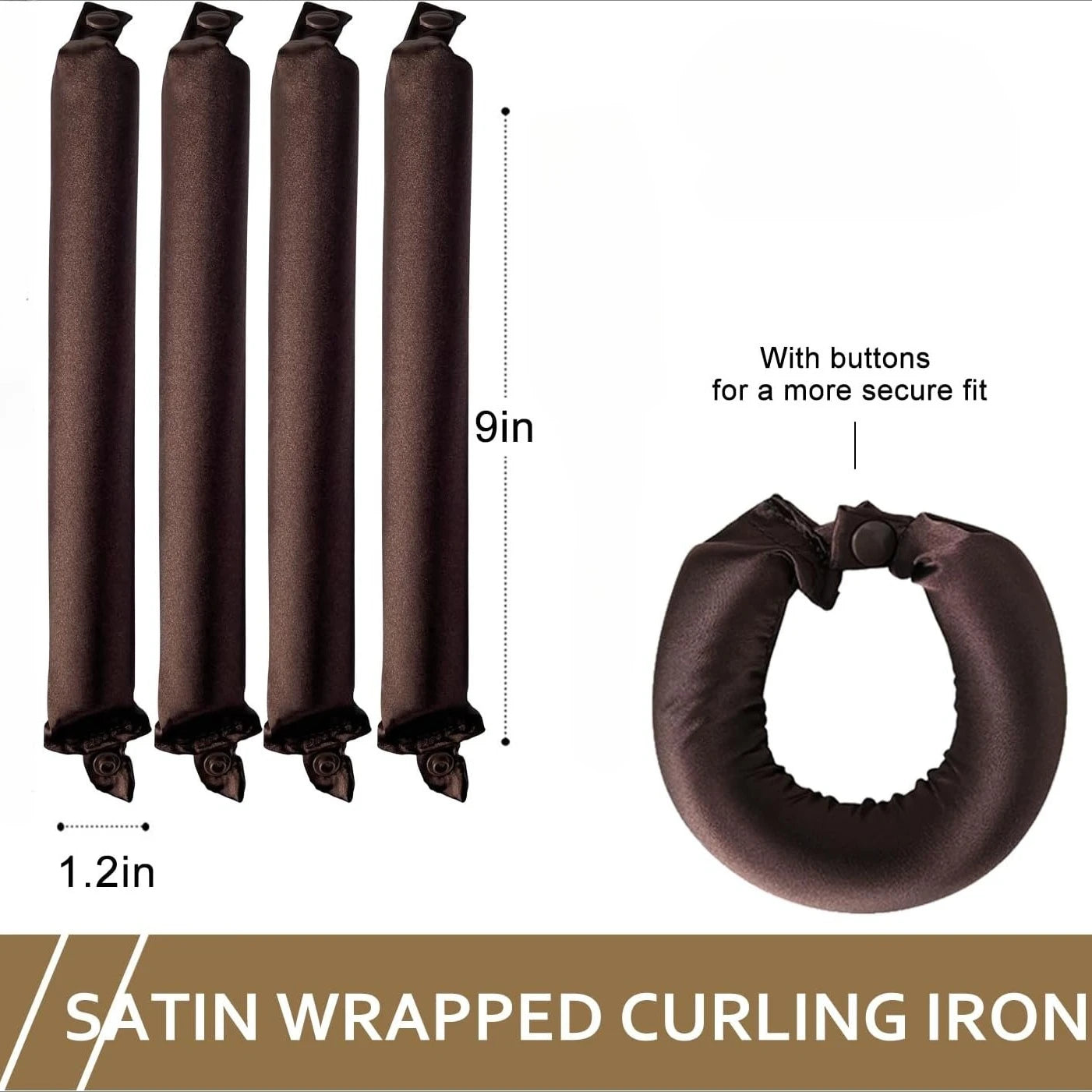 Heatless Curling Rod Headband