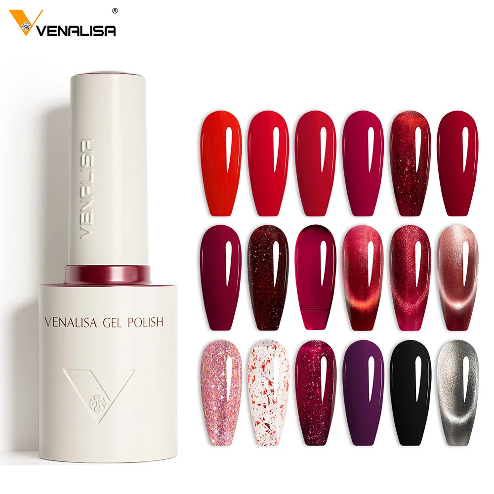 Venalisa V6 Professional Gel Polish – HEMA-Free (10ml).