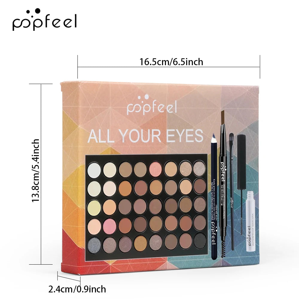 POPFEEL™ All-in-One Eye Makeup Kit – Beauty Gift Set