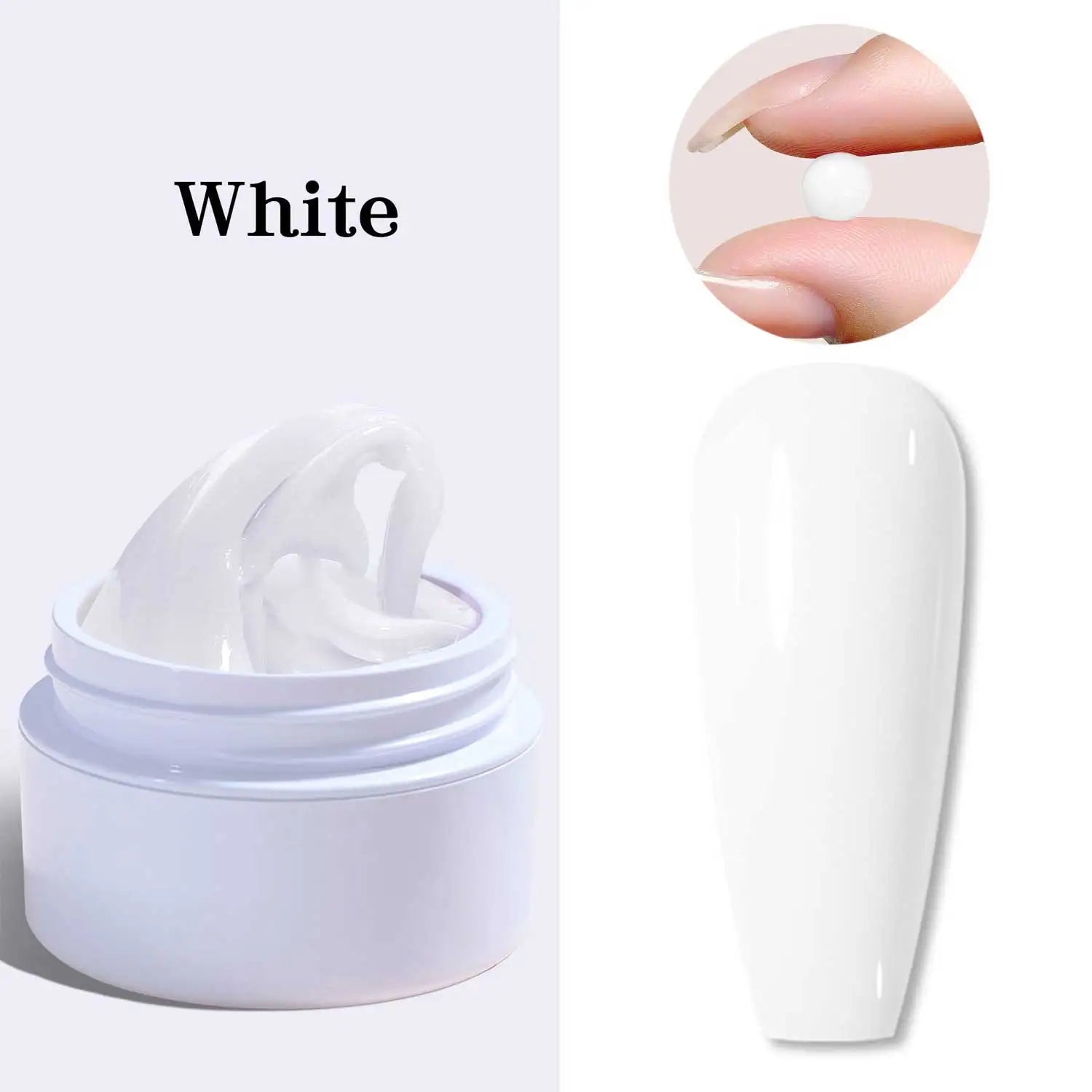 MingLee Non-Stick Solid Extension Gel – 3D Sculpting & Builder Gel (15ml)